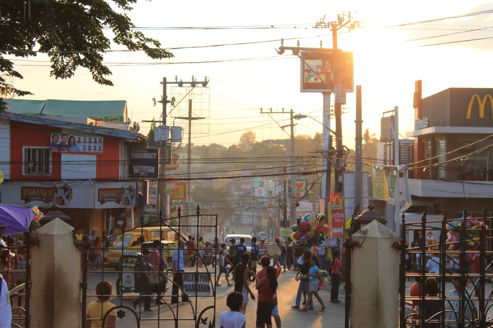 Busy street of Antipolo