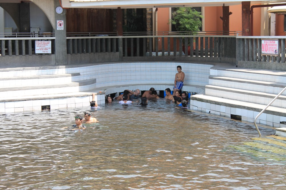 Everybody's checking the fishes